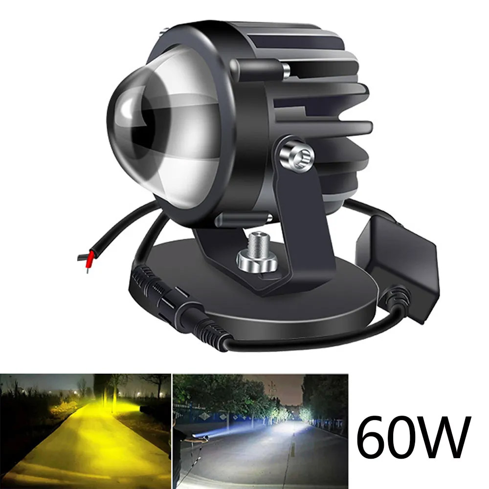Universal Motorcycle Led Headlight Projector - Proiettore per moto Luce laser Lampada