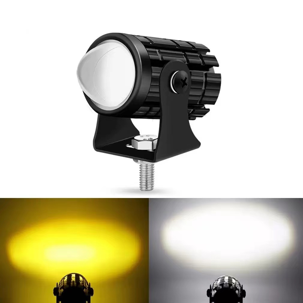 Universal Motorcycle Led Headlight Projector - Faro LED universale per moto, lente