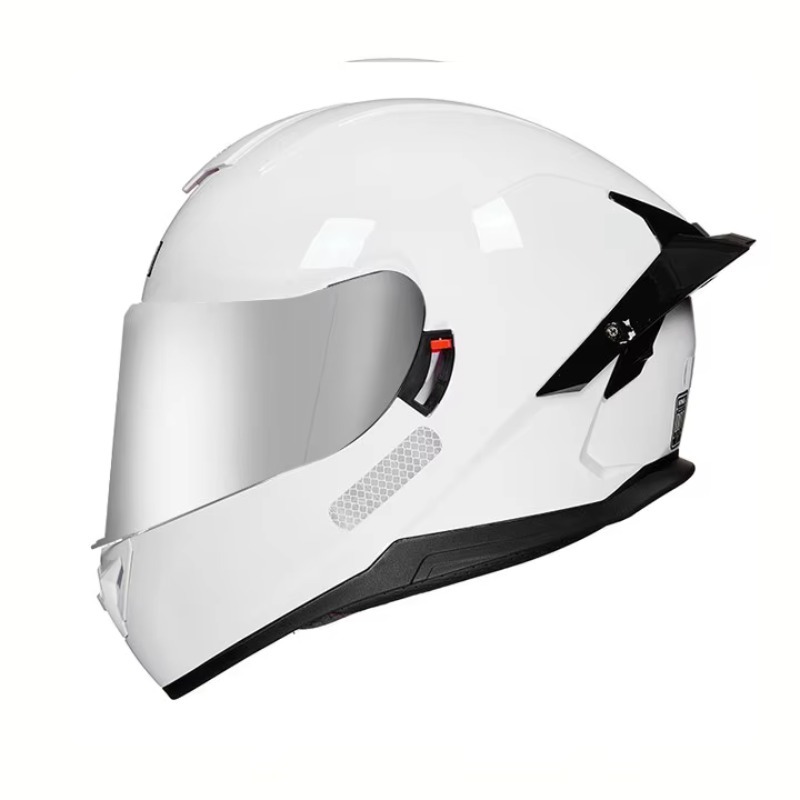 Dual Visor Motorcycle Racing Helmet - Casco Integrale Airo per Moto con