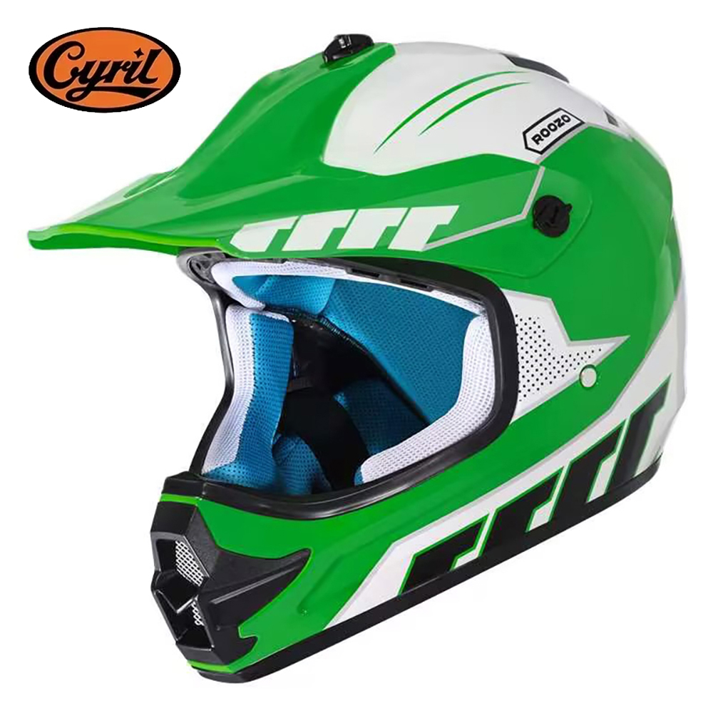 Off Road Motocross Helmet Goggles Set - Set di Attrezzatura per Motocross per