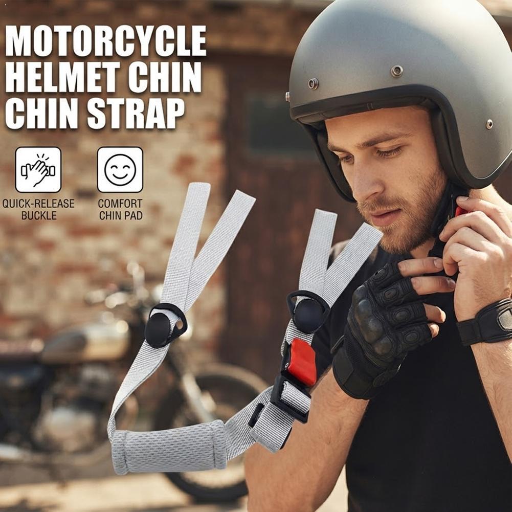 Quick Release Buckle Motorcycle Helmet - Cinturino Universale per Casco Moto con