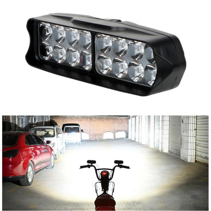 Universal Motorcycle Led Headlight Projector - Faro del motociclo 12v Spot Head
