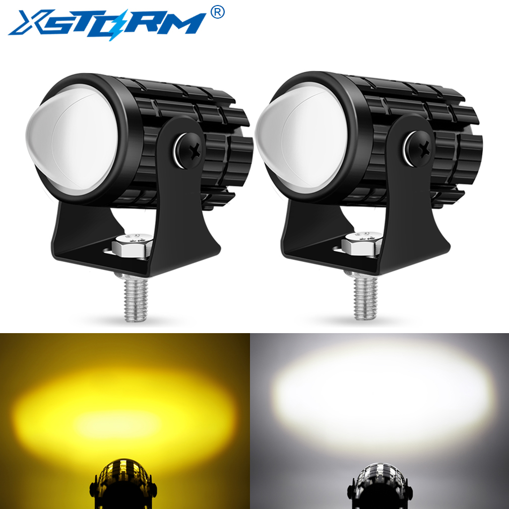 Universal Motorcycle Led Headlight Projector - Universale moto LED faro proiettore lente