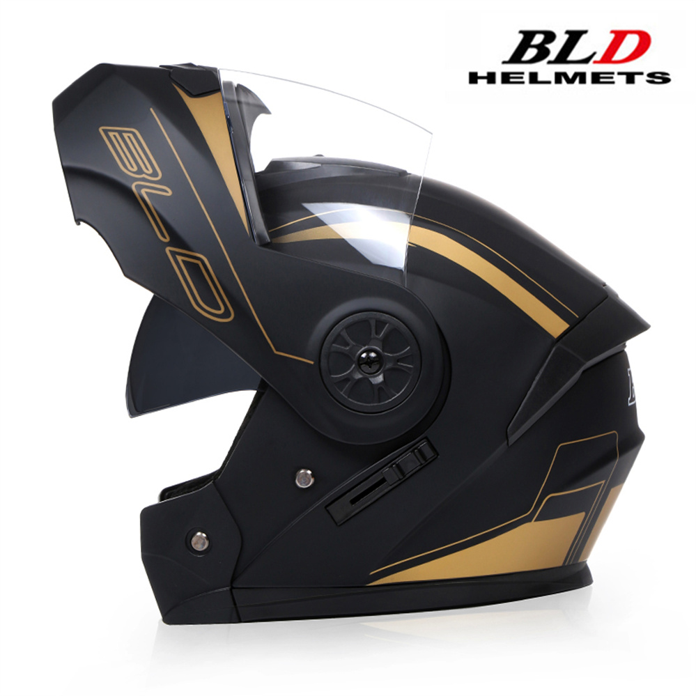 Modular Flip Up Motorcycle Helmet Dot Approved - Casco integrale personalizzato Flip Up Motocross