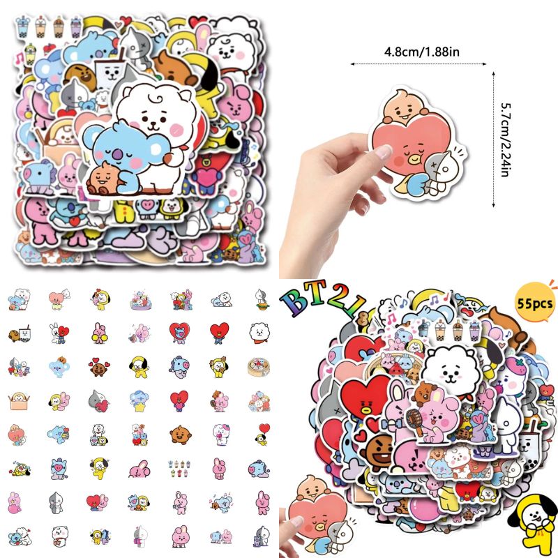 Adesivi BT 2 1 Chimmy Cooky Ko - Atv Parts recensione e prezzo