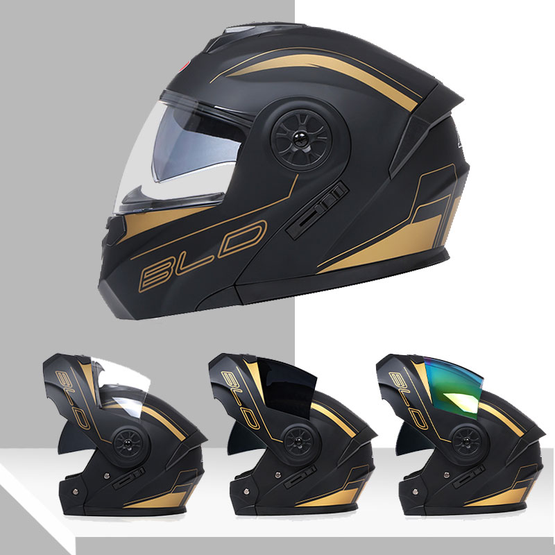 Casco da moto modulare con dop - Dual Visor Motorcycle Racing Helmet recensione e prezzo