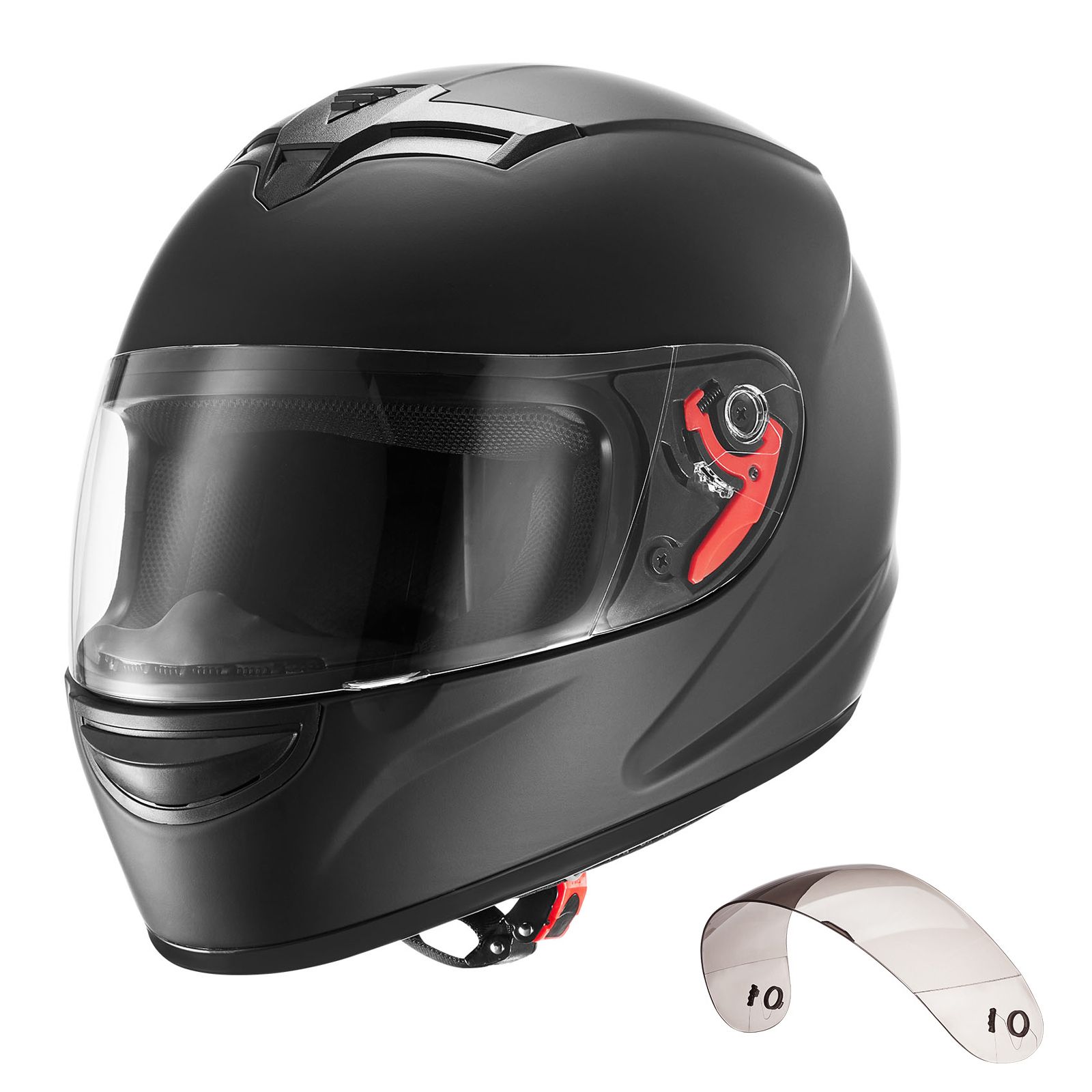 Casco da Moto Integrale per Ad - Dual Visor Motorcycle Racing Helmet recensione e prezzo