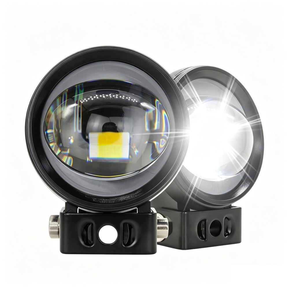 Fari LED Proiettori Ausiliari  - Universal Motorcycle Led Headlight Projector recensione e prezzo
