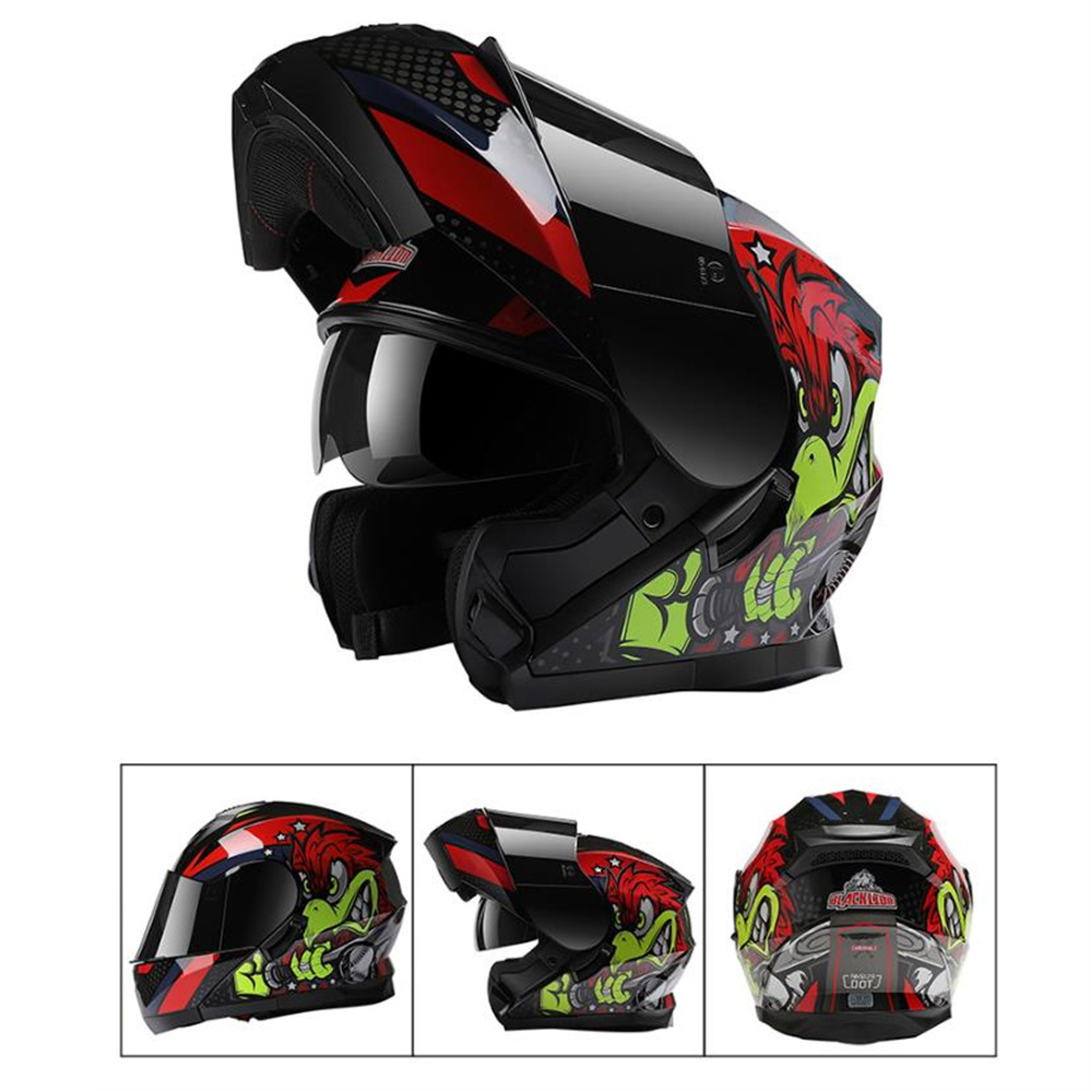 Casco integrale per moto ADV c - Dual Visor Motorcycle Racing Helmet recensione e prezzo