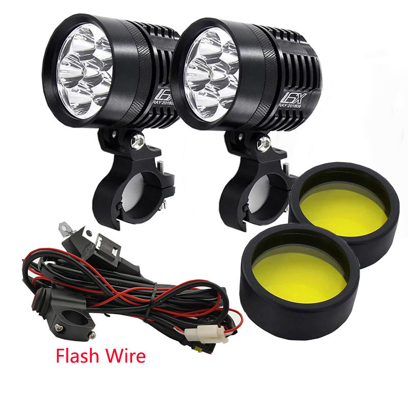 2 Pezzi Faro Universale L6X LE - Universal Motorcycle Led Headlight Projector recensione e prezzo