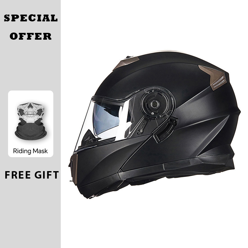 Caschi da moto Casco modulare  - Modular Flip Up Motorcycle Helmet Dot Approved recensione e prezzo