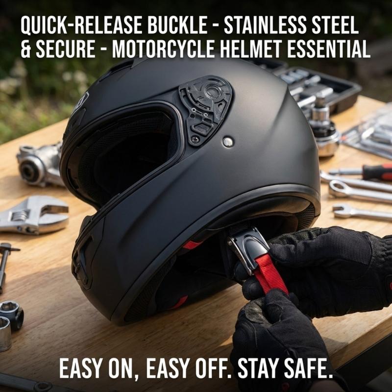 Caschi da G7NA in ABS inossida - Quick Release Buckle Motorcycle Helmet recensione e prezzo
