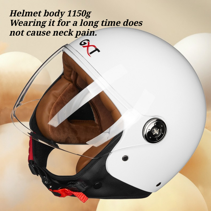 Casco Moto Retrò Aperto Vintag - Vintage Open Face Retro Helmet recensione e prezzo