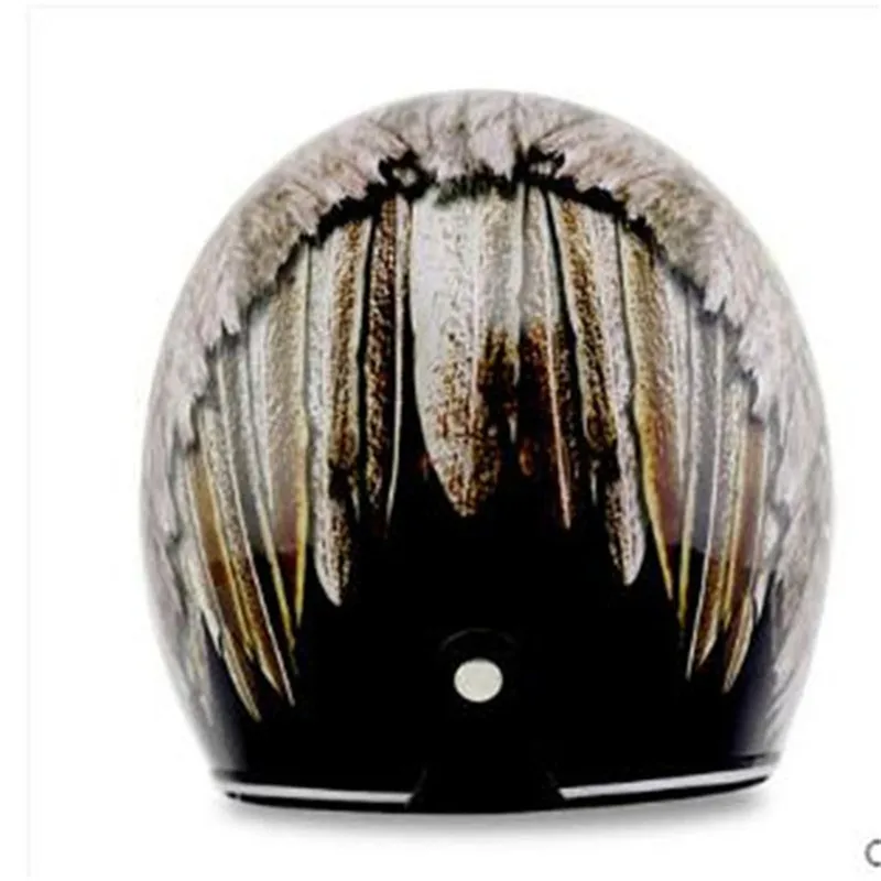 2025 Nuovo casco da moto 3/4 a - Vintage Open Face Retro Helmet recensione e prezzo