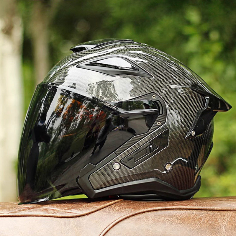 Casco Moto GSB in Fibra di Car - Carbon Fiber Lightweight Motorcycle Helmet recensione e prezzo
