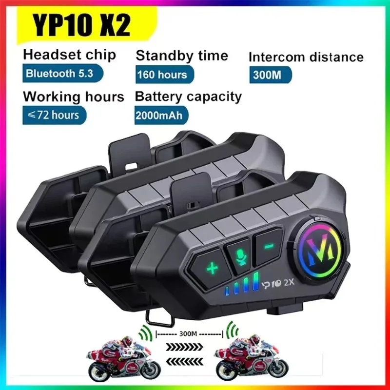 Y10 2X Bluetooth Moto casco in - Universal Motorcycle Helmet Intercom Headset recensione e prezzo