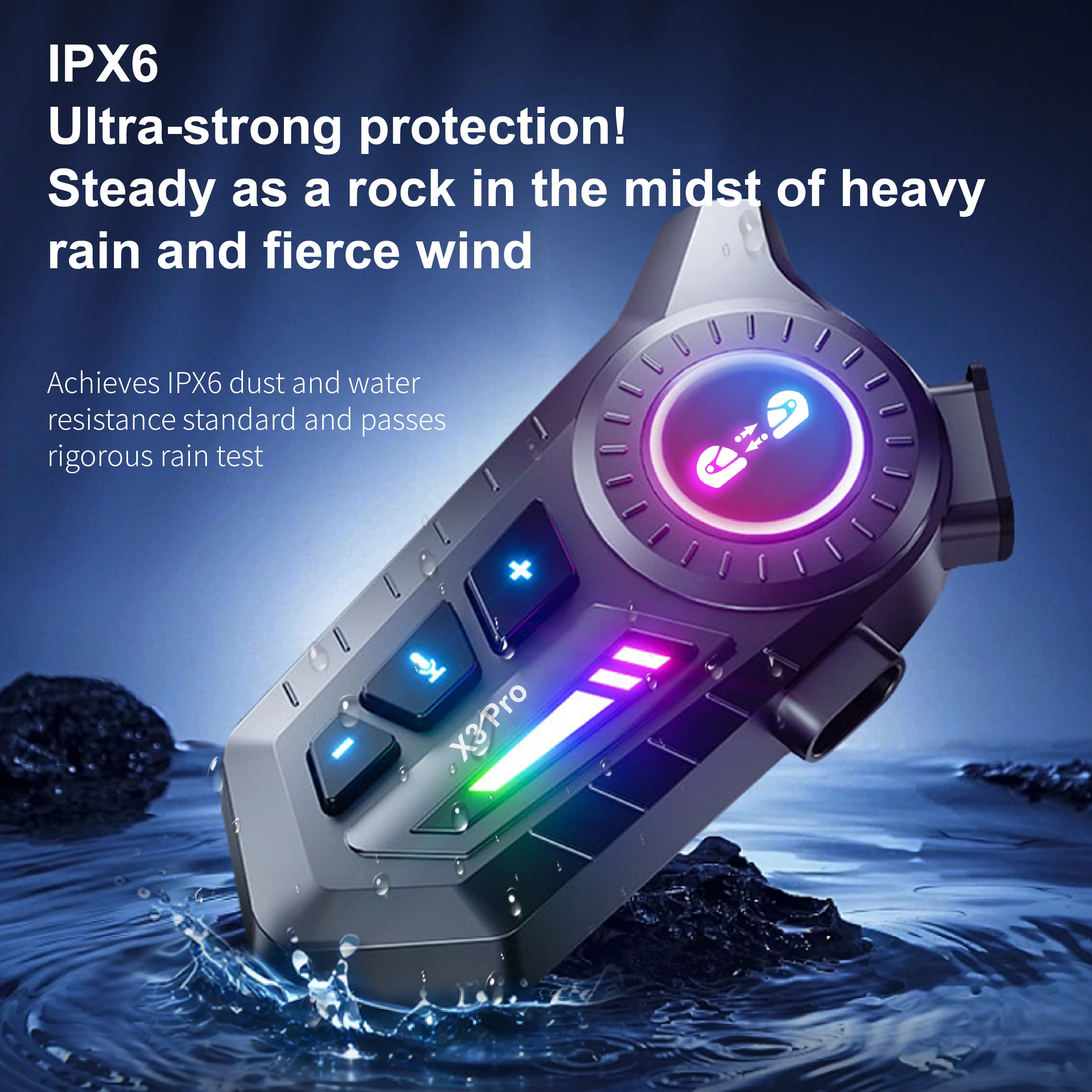 1/2 Pz X3Pro Bluetooth 6.0 Int - Universal Motorcycle Helmet Intercom Headset recensione e prezzo