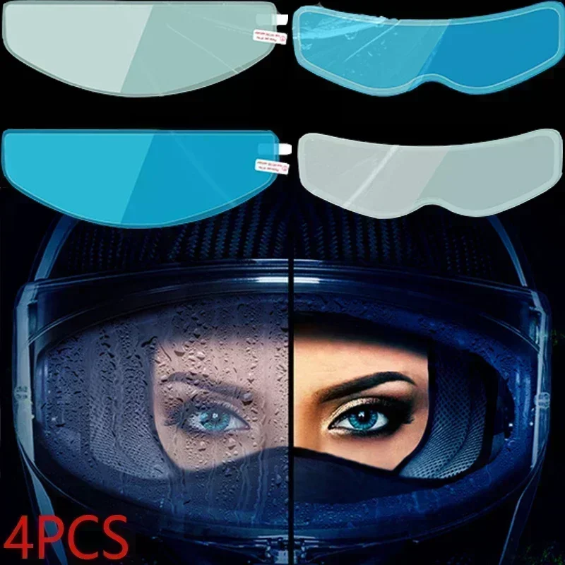1-4 Pezzi Pellicola Trasparent - Motorcycle Helmets recensione e prezzo