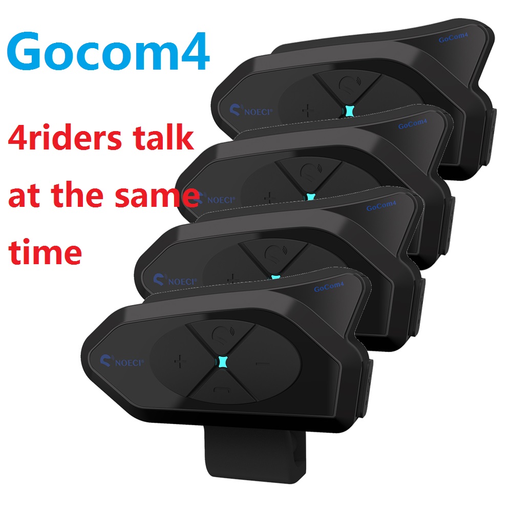 GOCOM4 moto Bluetooth interfon - Universal Motorcycle Helmet Intercom Headset recensione e prezzo