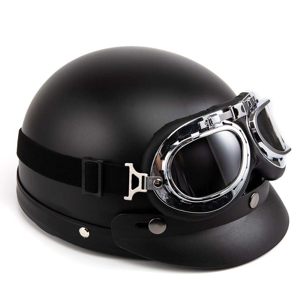 Casco da moto Open Face Retro  - Vintage Open Face Retro Helmet recensione e prezzo
