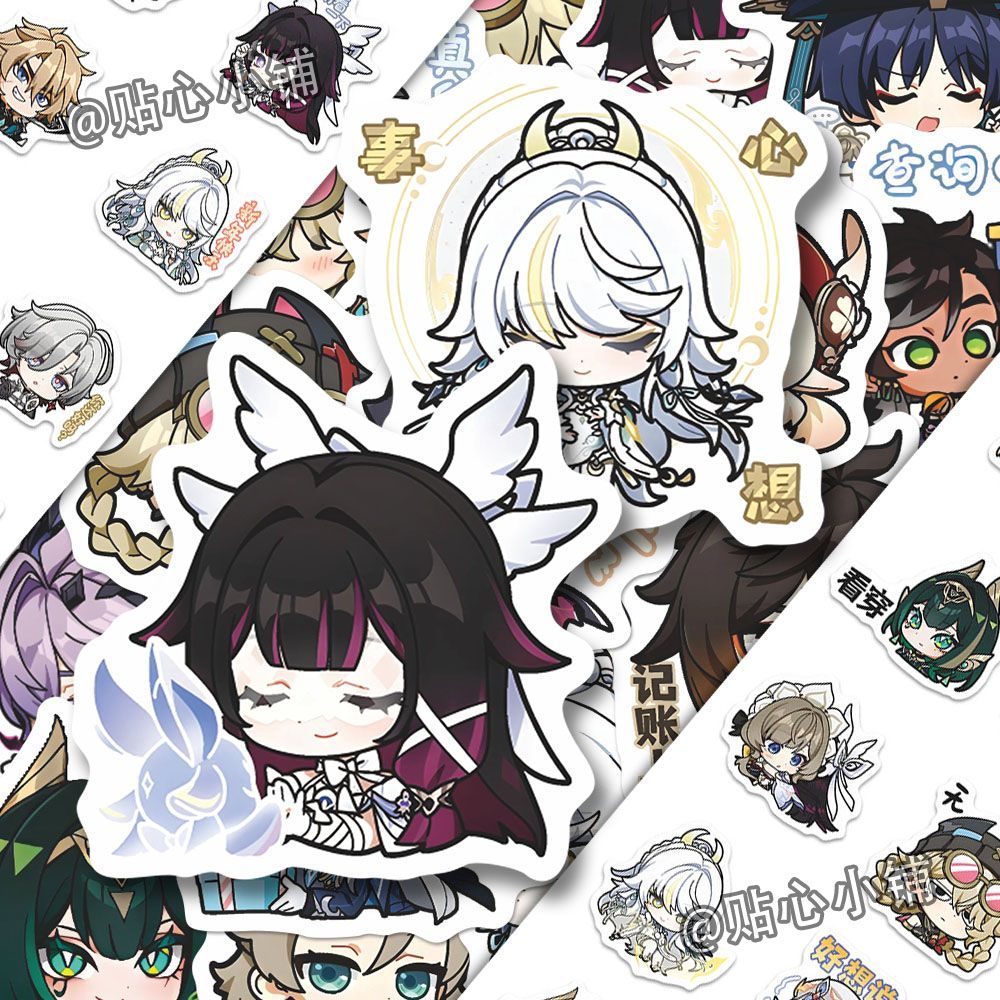 64 Pezzi Adesivi Anime Genshin - Motorcycle Helmets recensione e prezzo