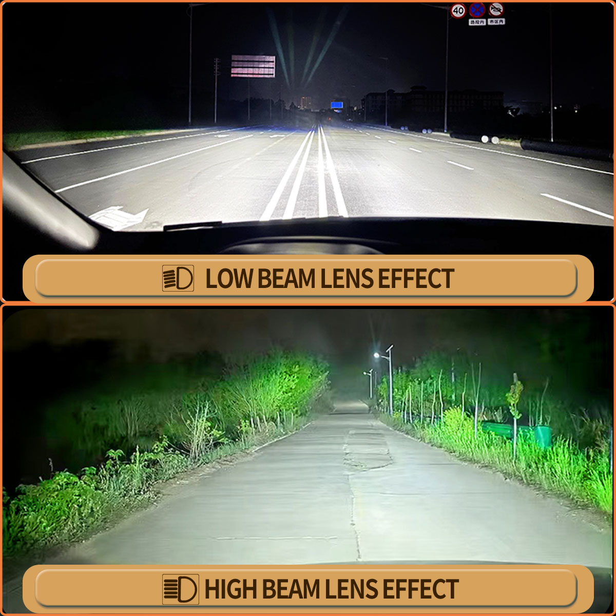 1/2/4 Pezzi Potenti Lampadine  - Universal Motorcycle Led Headlight Projector recensione e prezzo