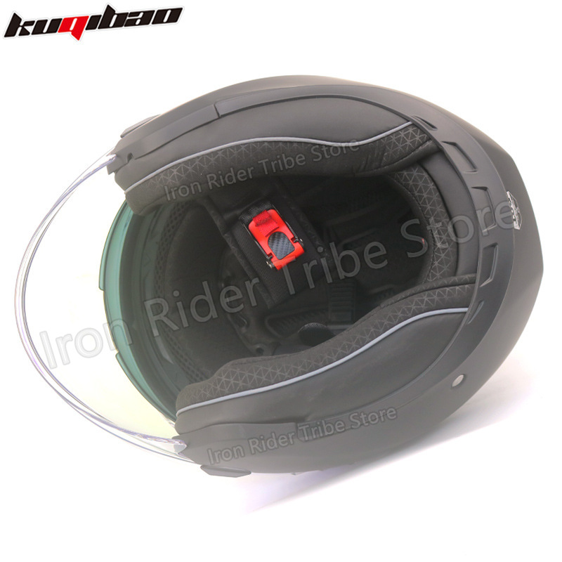 Casco Modulare Integrale Kuqib - Modular Flip Up Motorcycle Helmet Dot Approved recensione e prezzo